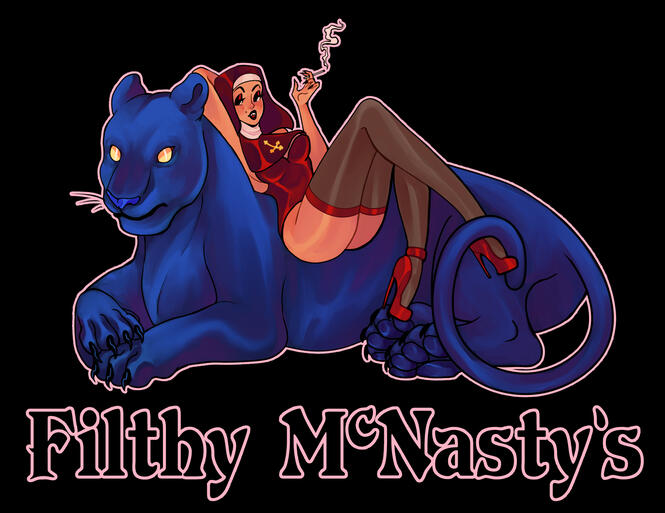 Merch commission for band, Filthy McNasty's